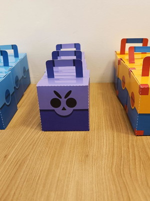 Caixa cubo brawstar