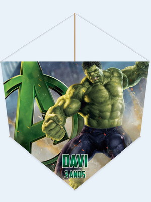 Pipa personalizada heroes hulk