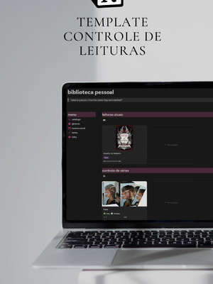 Template de leitura notion