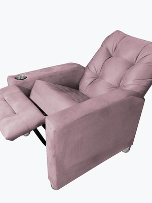 Poltrona amamentação reclinavel quarto sala londres rose