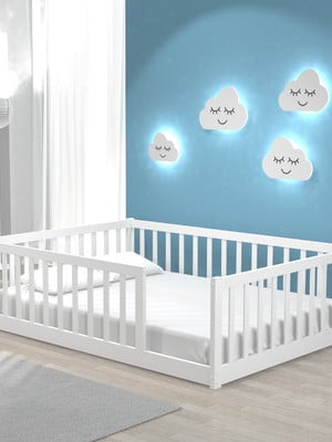 Cama montessoriana cercado casal