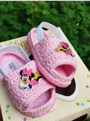 Sandália minnie para bebê