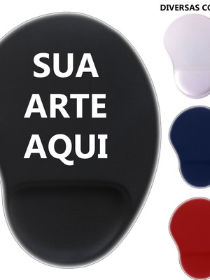 Kit 40un mousepad ergonomico apoio de pulso personalizado