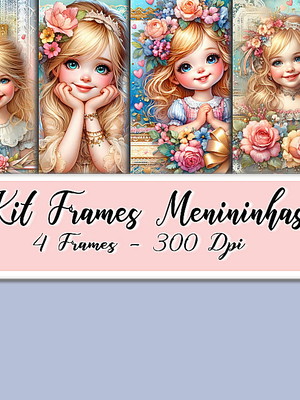 Kit digital frames menininhas