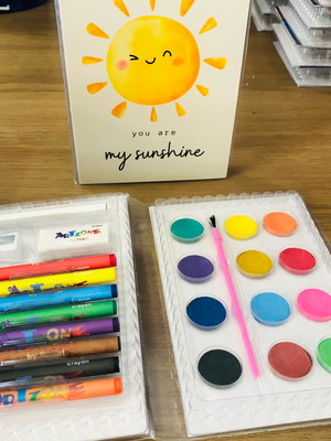 Estojo de pintura promoção