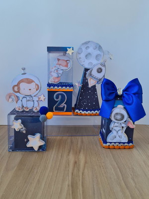 Kit super luxo astronauta (20 itens)