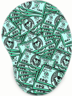 Mousepad com apoio de pulso personalizado