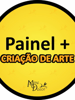 Painel personalizado redondo 1,5m em tecido