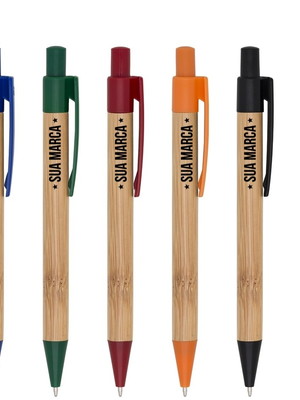 Caneta ecológica de bambu - 12172