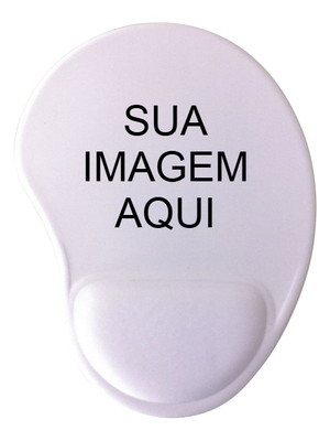 Mousepad ergonomico com apoio de pulso personalizado
