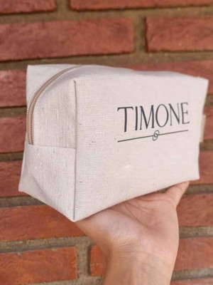 Necessaire personalizada em linho lolitta