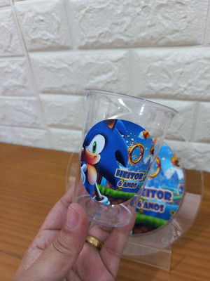Copo acrílico 300ml sonic