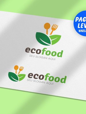 Logotipo profissional para nutricionistas nutrição alimentos