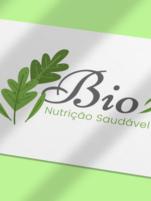 Logotipo profissional para nutricionistas nutrição alimentos