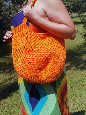 Bolsa de crochê