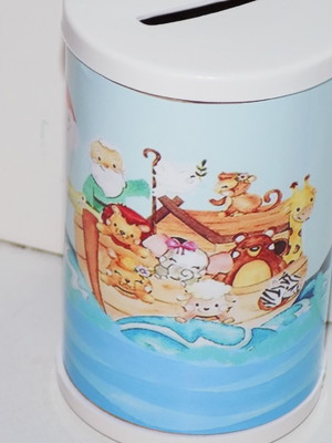 25 cofrinhos personalizados arca de noé