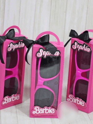 Caixa porta óculos barbie