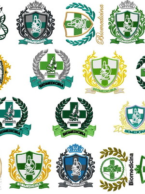 Matriz para bordado biomedicina
