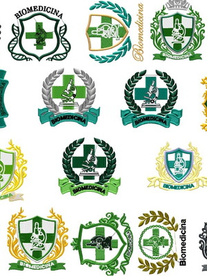 Matriz para bordado biomedicina