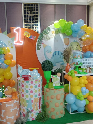 Decoração dinno baby