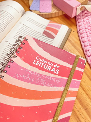 Caderno de leituras personalizado