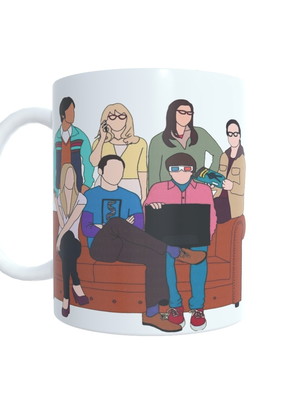 Caneca the big bang theory minimalista