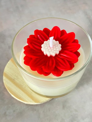 Vela flor margarida