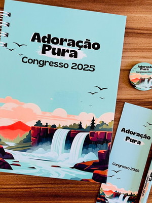 Caderno congresso adoração pura sem temas