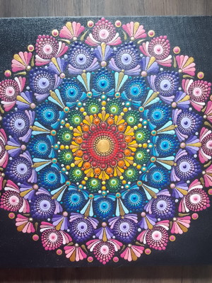 Mandala arco íris