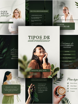213 templates canva - pack psicologia