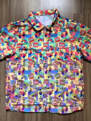 Camisa infantil lego menino tema aniversário