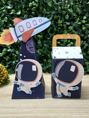Kit festa astronauta - kit 20 lembrancinhas personalizadas