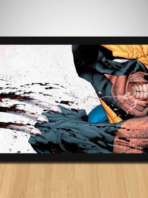 Quadro wolverine 45x33cm - a625