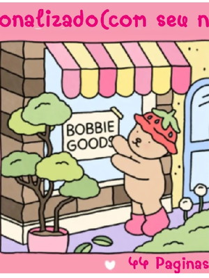 Mídia digital do livro bobbie goods