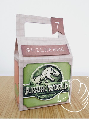 Caixa bag jurassic park