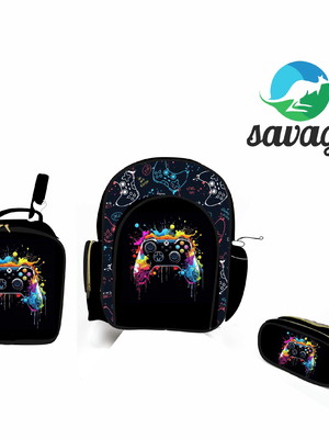 Kit mochila personalizada gamer
