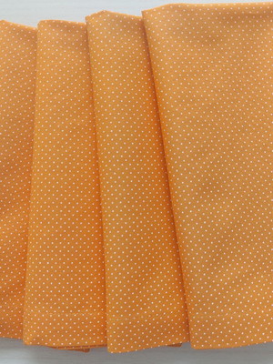 Guardanapo poa laranja kit com 2