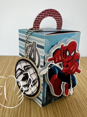 Caixa mini alça vingadores/avengers