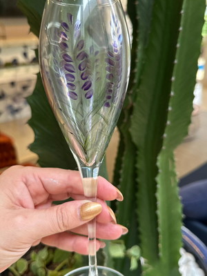 Taça lavandas