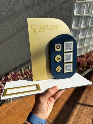 Placa de pix - personalizada 4