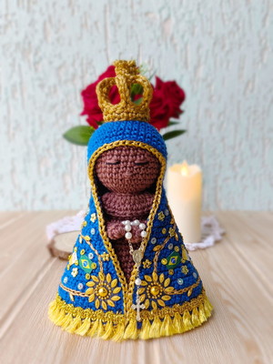 Nossa senhora aparecida amigurumi