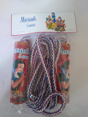 Corda personalizada branca de neve