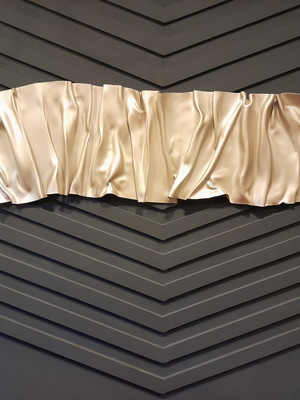Escultura abstrata para parede