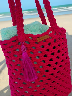 Bolsa de crochê
