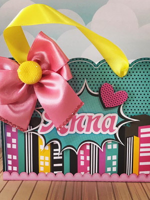 Sacola personalizada arlequina