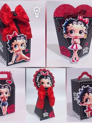 Personalizados betty boop 15 peças