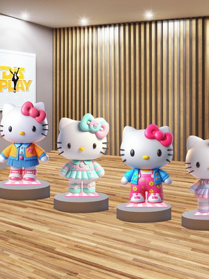Display hello kitty (chão)