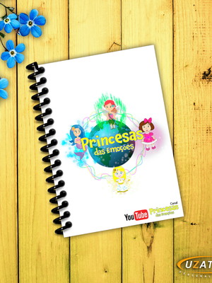 Caderninhos com capa e folhas personalizadas