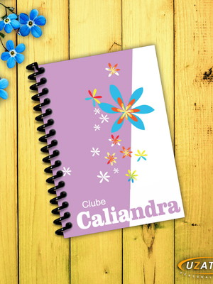 Caderninhos com capa e folhas personalizadas