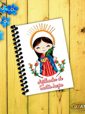 Caderninhos com capa e folhas personalizadas